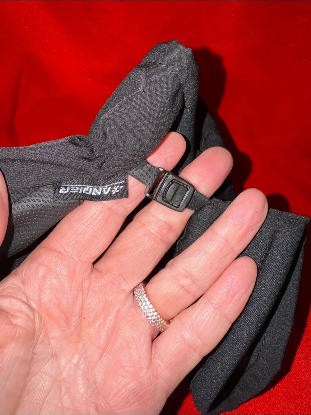 Unisex Black Touchscreen Winter Gloves -